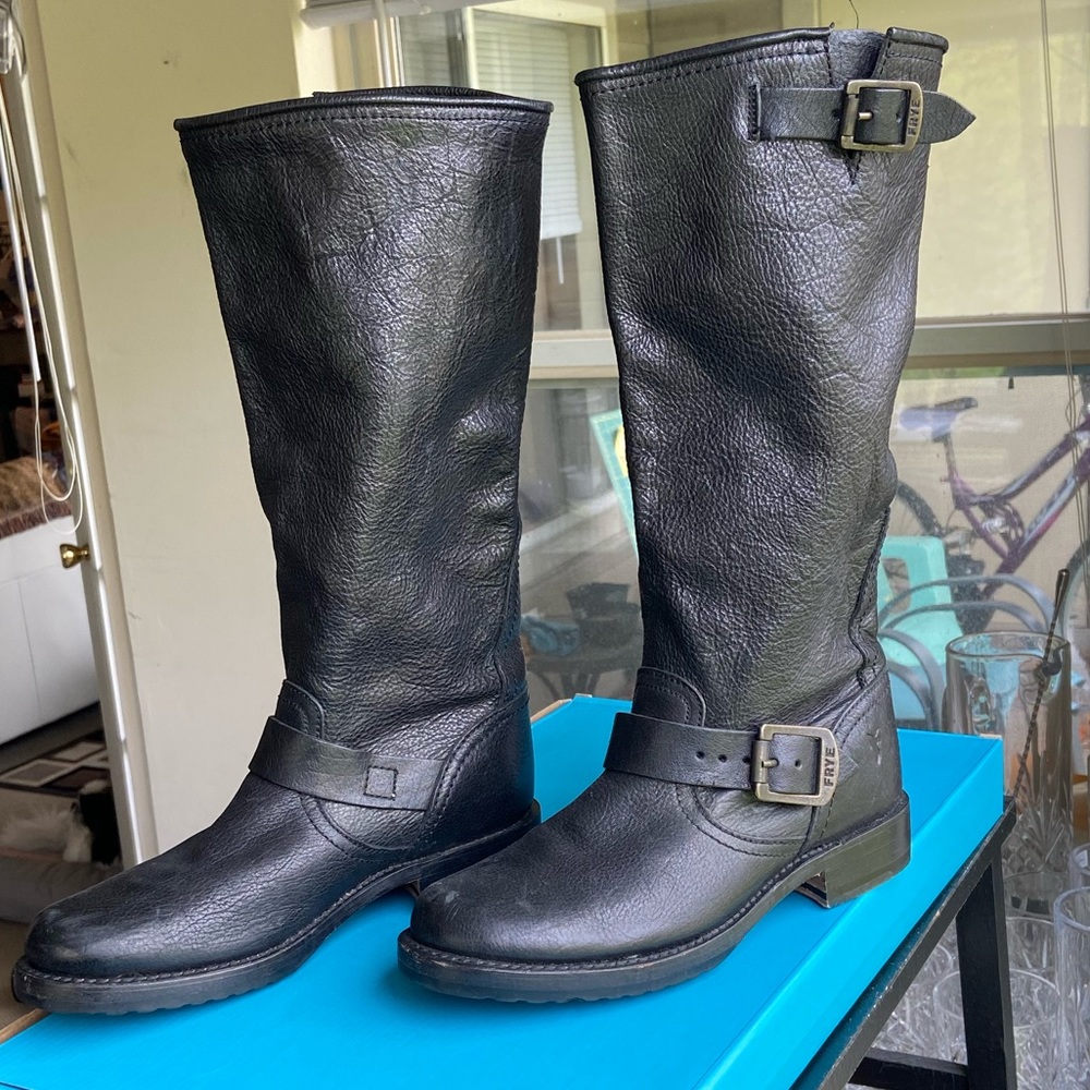 Frye knee high boots